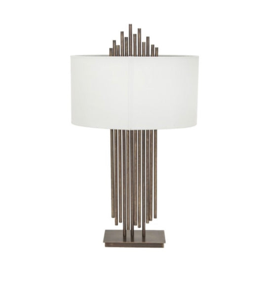 Silver Table Lamp