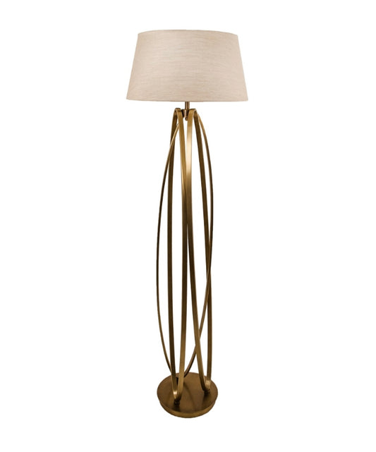 Gold Entwined Floor Lamp