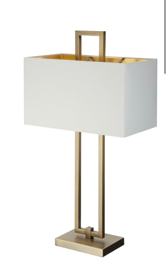 Brushed Gold Table Lamp