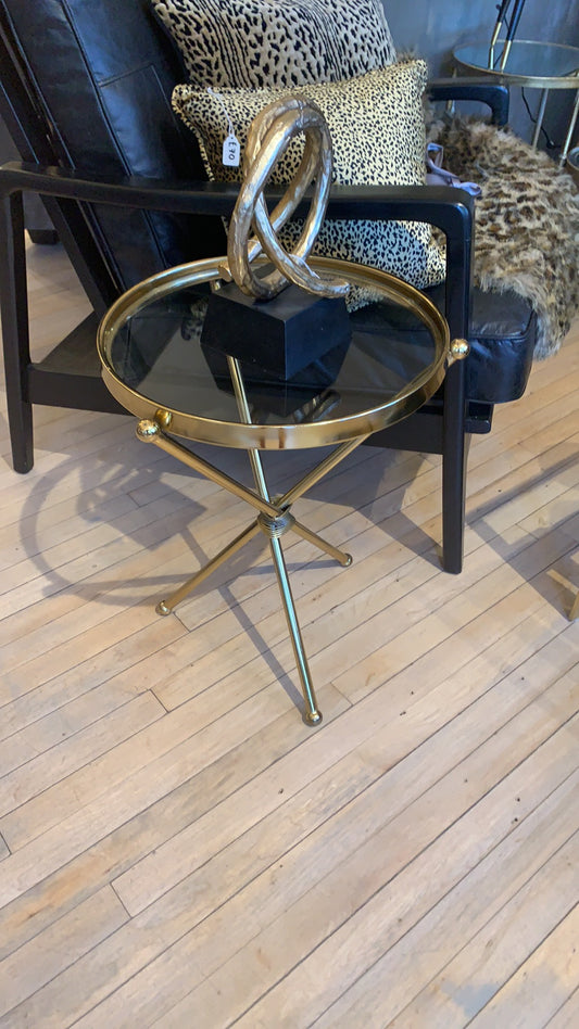 Knotted Glass Table