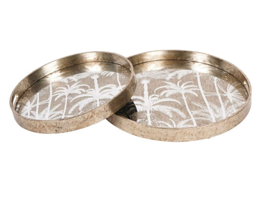 Palm Tree Trays (set 2)