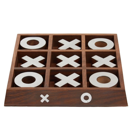 Wooden Noughts & Crosses