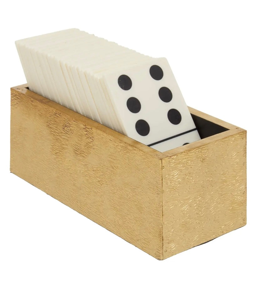 Gold Domino Set