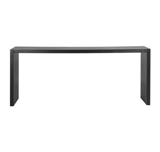 Black Wood Console