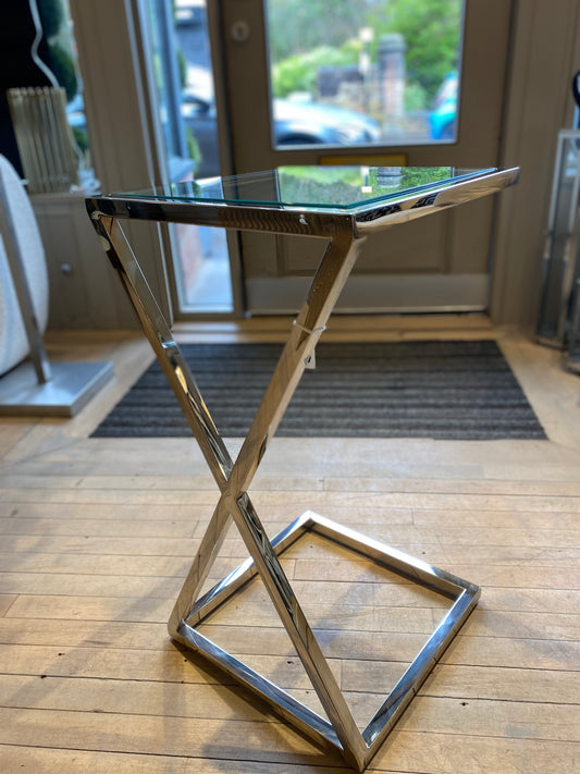 Silver Sofa Table