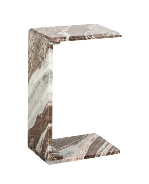 Brown Marble Side/End table