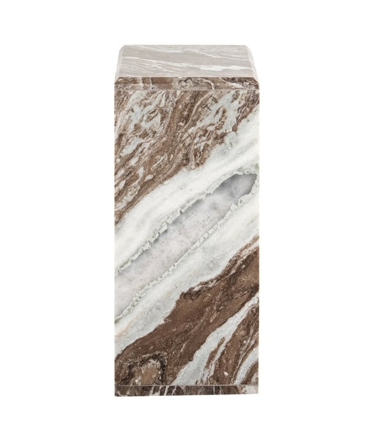 Brown Marble Side/End table