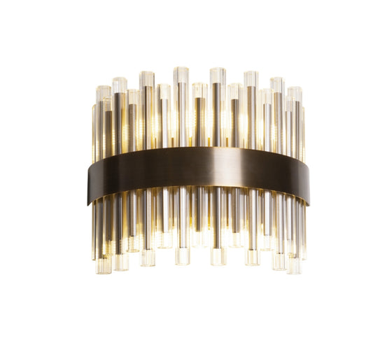 Brushed Gold Wall Light