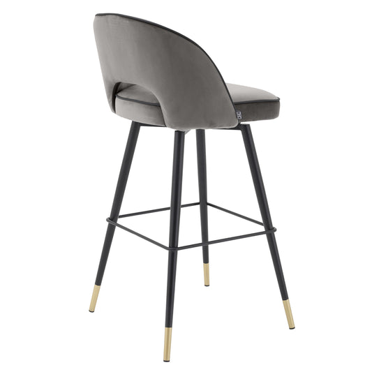 Dark Grey Bar Stool (set of 2)