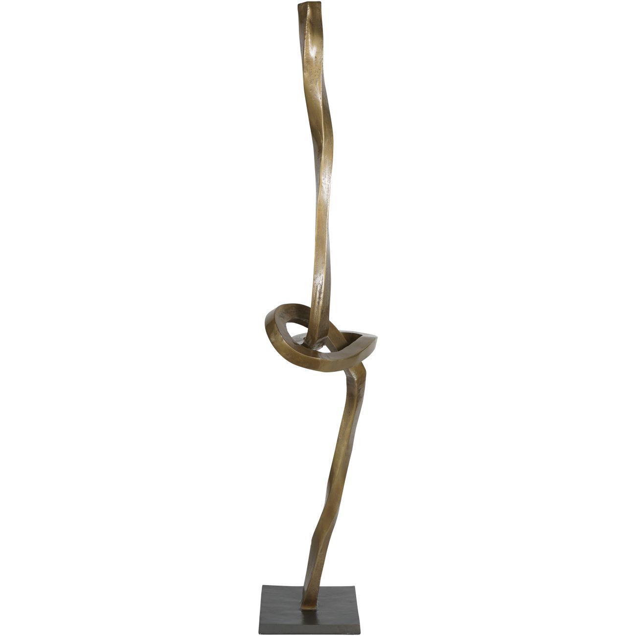 Brass Abstract Sculpture