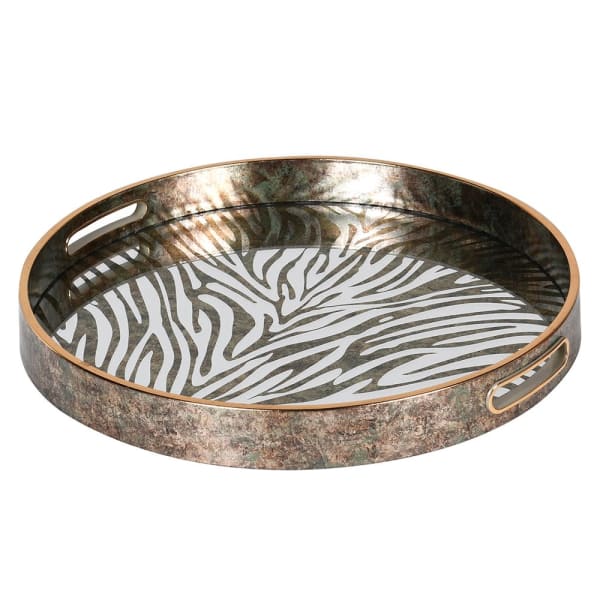 Zebra effect tray