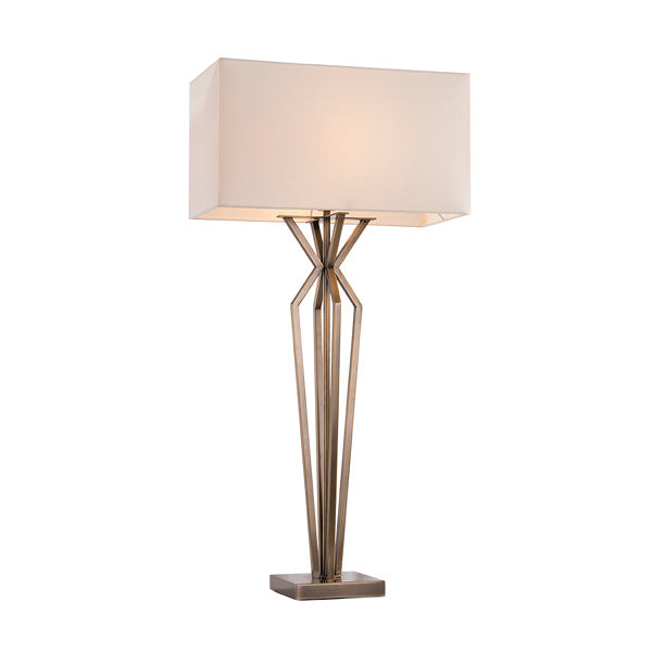 Tall Bronze Table Lamp