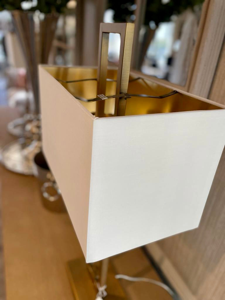 Brushed Gold Table Lamp