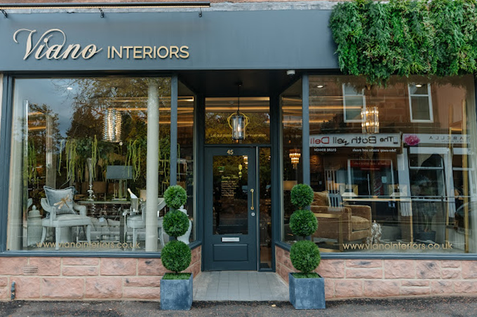 Store Front of Viano Interiors Bothwell