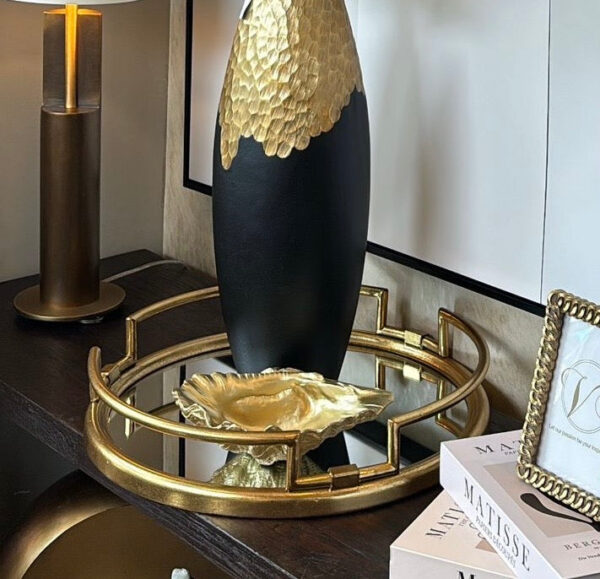 Gold Mirror Tray