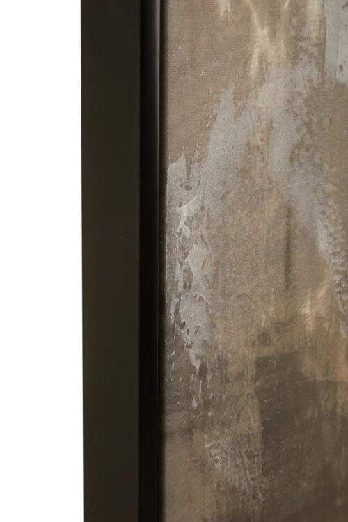 Monochrome Textured Canvas Wall Art - Image 2