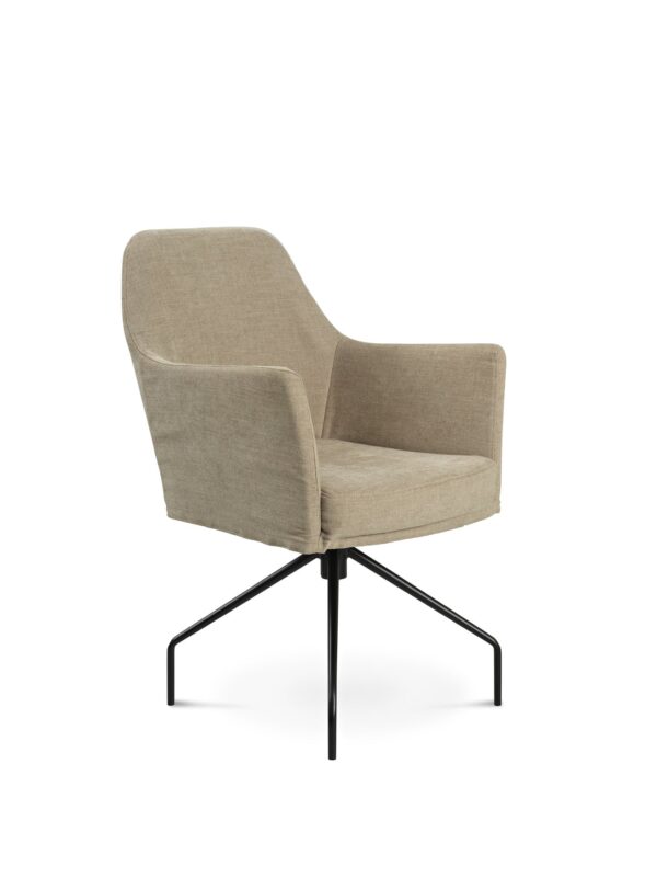 Davina Fabric Dining Chair - Image 2