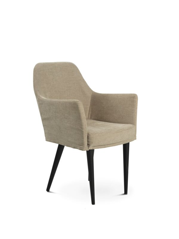 Davina Fabric Dining Chair - Image 3