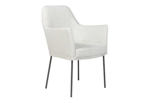 Davina Fabric Dining Chair - Image 4