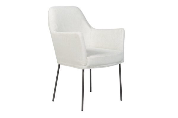 Davina Fabric Dining Chair - Image 4