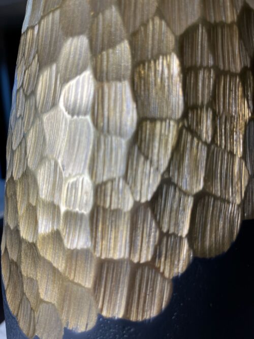 Large Daito Black/Gold Vase - Image 4