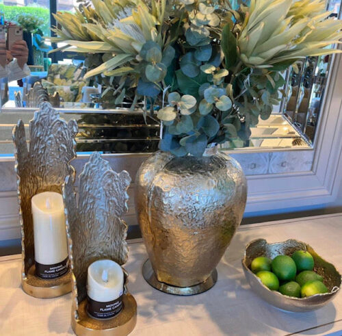 Large Decorative Candle Holder - Image 3