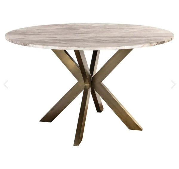 Bott Round Marble Top Dining Table 140 - Image 4