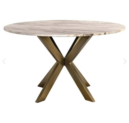 Bott Round Marble Top Dining Table 140