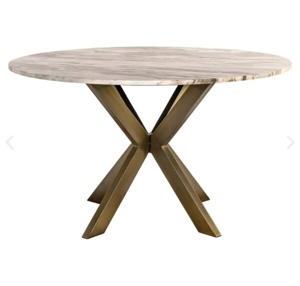 Bott Round Marble Top Dining Table 140
