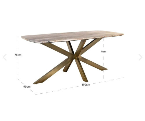 Bott Marble Top Coffee Table - Image 3