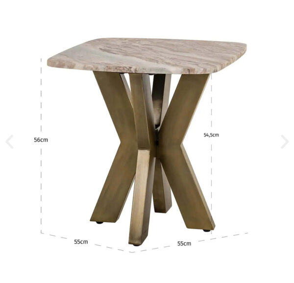 Bott Marble Side/End Table - Image 2