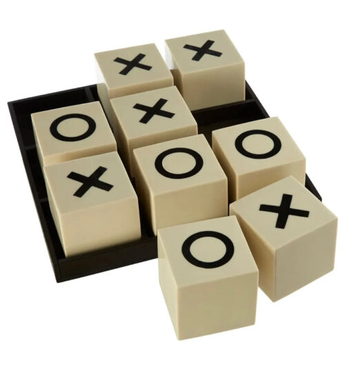Black/White Noughts & Crosses - Image 2