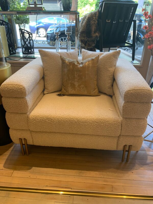 Boucle Armchair - Image 3