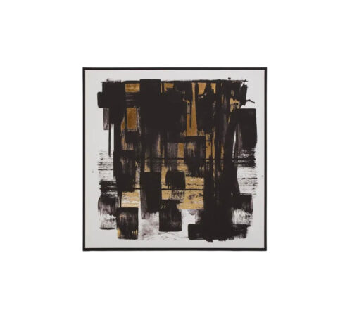 Gold & Black Wall Art