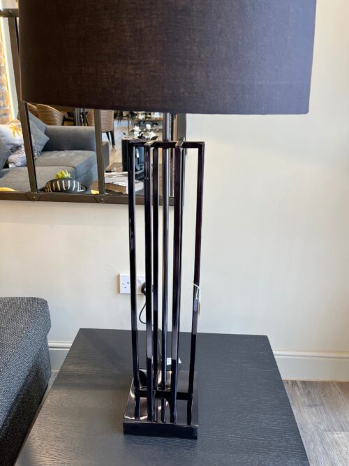 Black XL Cage Lamp - Image 3