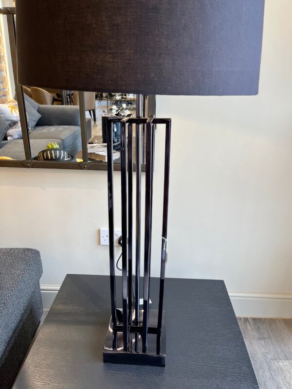 Black XL Cage Lamp - Image 3