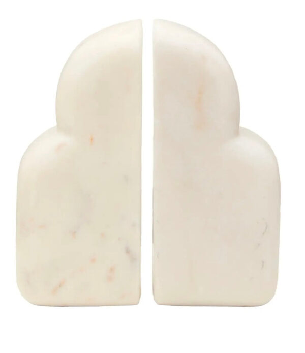 Neutral Marble Bookends (set 2) - Image 2