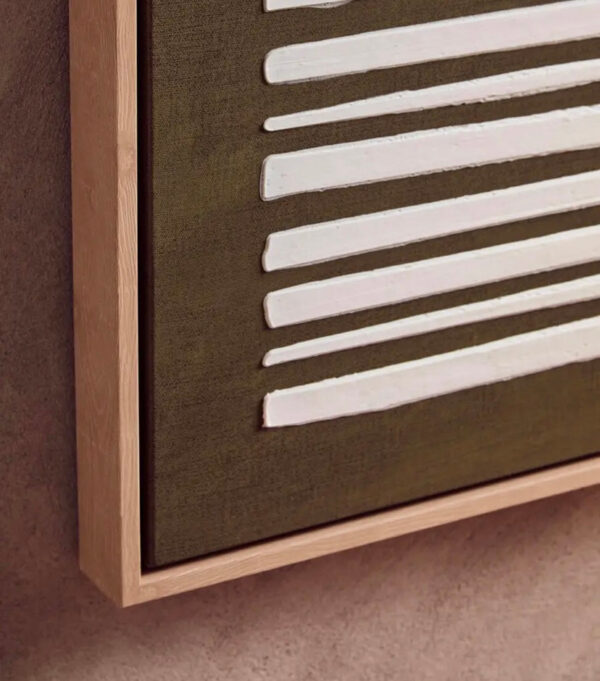 Green & Natural Textured Wall Art - Image 3