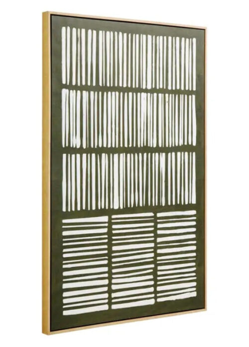 Green & Natural Textured Wall Art