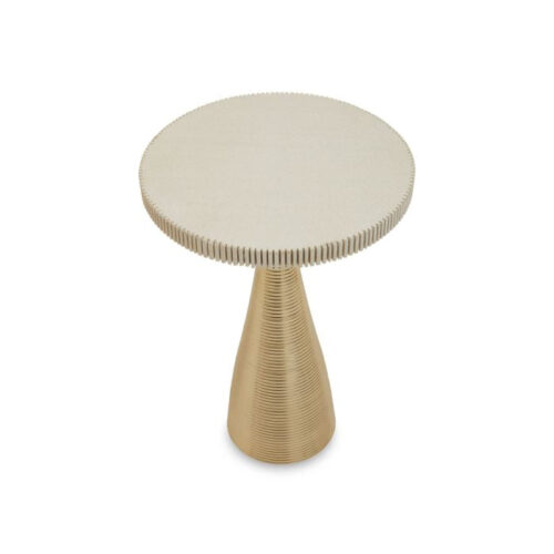 Stone & Gold Side Table - Image 3