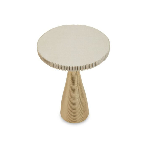 Stone & Gold Side Table - Image 3