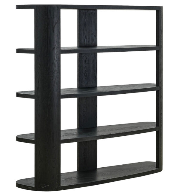 Black Wood Display Unit