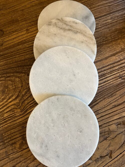 Viph506.  Kindia set 4 marble coasters - Image 2