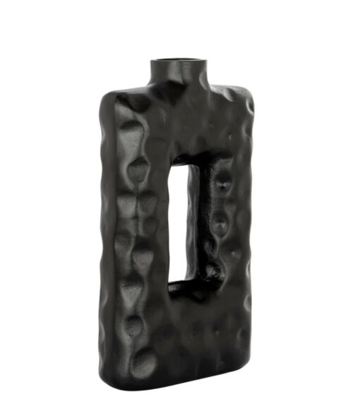Black Rectangle Vase - Image 2