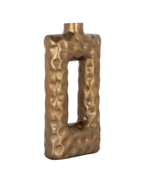 Gold Rectangle Vase - Image 2