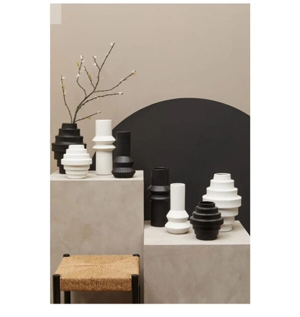 Fabia white large vase - Image 2
