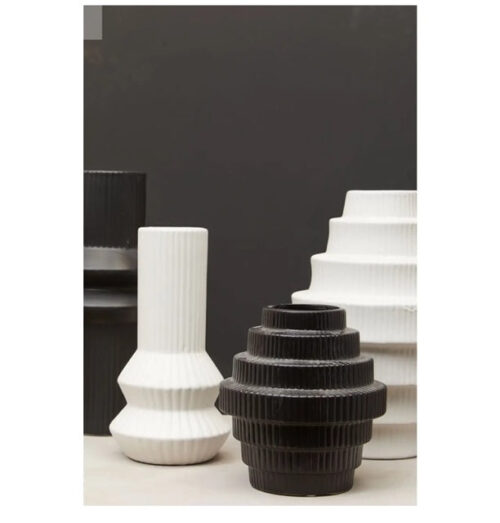 Fabia white large vase - Image 3