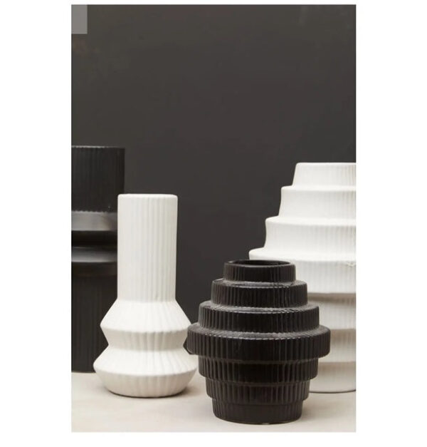 Fabia white large vase - Image 3