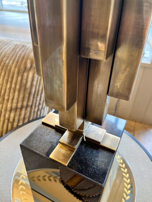 Vintage Brass Table Lamp - Image 4