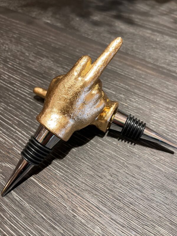 Gold Bottle Stopper - Image 2
